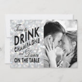 Hollywood Glam Save the Date (Voorkant)