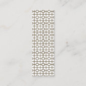 HOLLYWOOD GLAM Slim Visitekaartje (Voorkant)