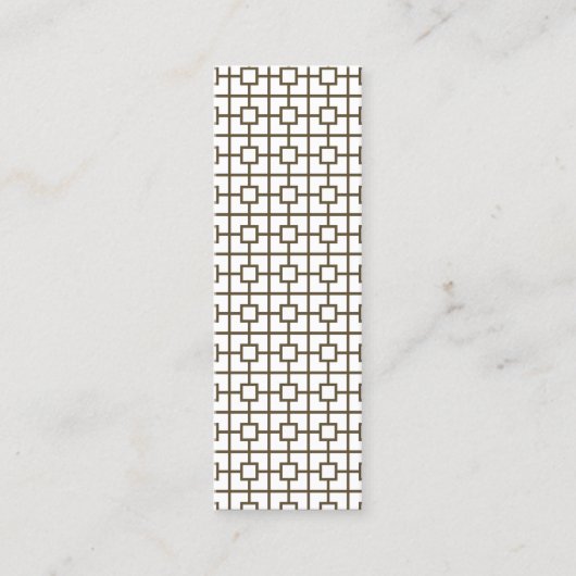 HOLLYWOOD GLAM Slim Visitekaartje (Voorkant)