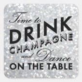 Hollywood Glam Sticker (Voorkant)