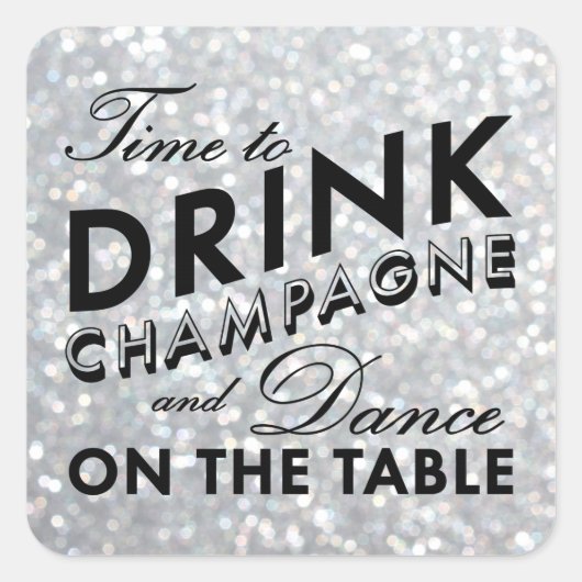 Hollywood Glam Sticker (Voorkant)