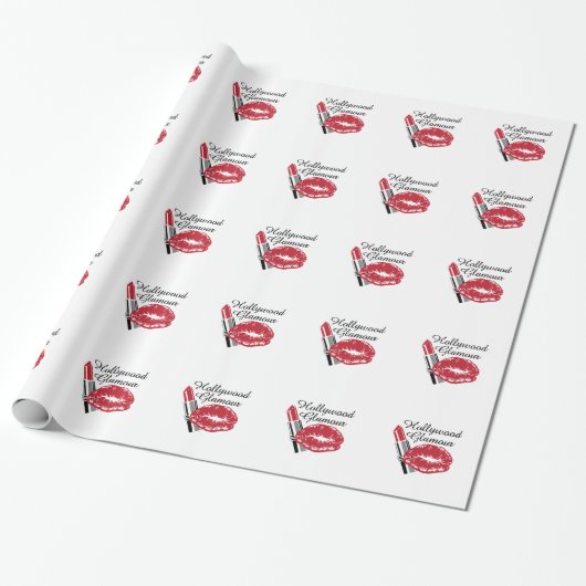 HOLLYWOOD GLAMOR CADEAUPAPIER (Uitgerold)