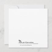 Hollywood Glamor Chandelier Party Invitation Kaart (Achterkant)