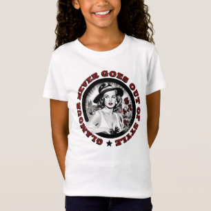 Hollywood Glamor retro design T-shirt