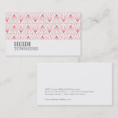 Hollywood Glamour No. 4 Visitekaartje (Voorkant / Achterkant)