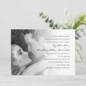  Hollywood Glamour Paar Bruiloft Kaart (Staand voorkant)