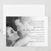  Hollywood Glamour Paar Bruiloft Kaart (Voorkant / Achterkant)