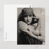 Hollywood  Gloria Briefkaart (Voorkant / Achterkant)