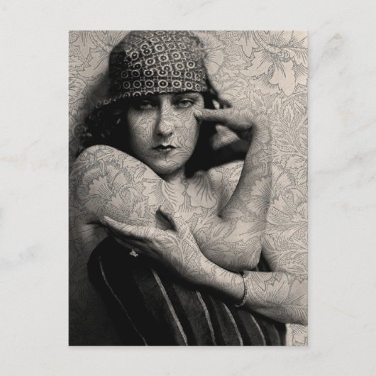 Hollywood  Gloria Briefkaart (Voorkant)