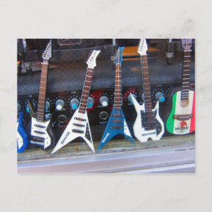 Hollywood Guitars Briefkaart