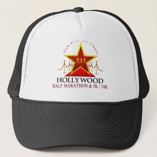 Hollywood Half Marathon Trucker Hat Pet (Voorkant)
