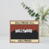 Hollywood Hills Briefkaart (Staand voorkant)
