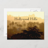 Hollywood Hills, Californië Briefkaart (Voorkant / Achterkant)