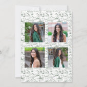 Hollywood Hills Toile Coquette Roze & Groen Kaart (Achterkant)