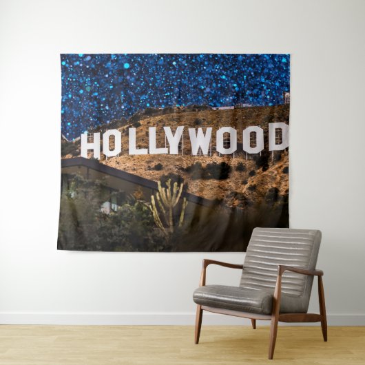 HollyWood Hills Wandkleed (In Situ (horizontaal))