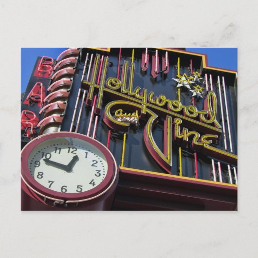 Hollywood Icon Briefkaart (Voorkant)