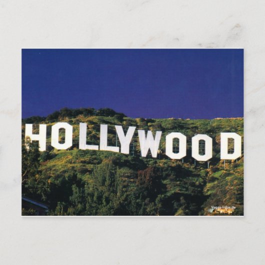 hollywood.jpg briefkaart (Voorkant)