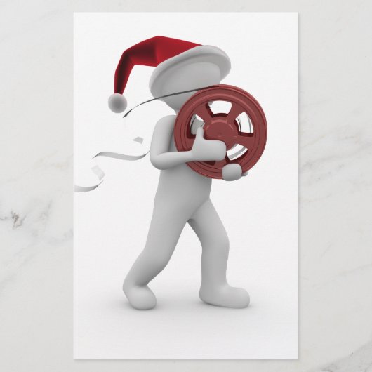 hollywood kerstmis briefpapier (Voorkant)