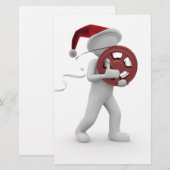 hollywood kerstmis briefpapier (Voorkant / Achterkant)