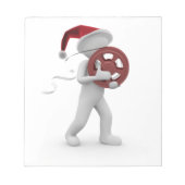hollywood kerstmis notitieblok (Voorkant)