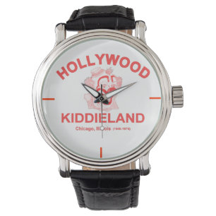 Hollywood Kiddieland, Chicago, IL. Amusementpark Horloge