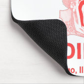 Hollywood Kiddieland, Chicago, IL. Amusementpark Muismat (Hoek)