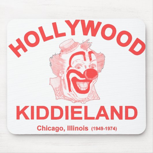 Hollywood Kiddieland, Chicago, IL. Amusementpark Muismat (Voorkant)