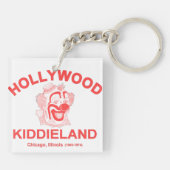 Hollywood Kiddieland, Chicago, IL. Amusementpark Sleutelhanger (Achterkant)