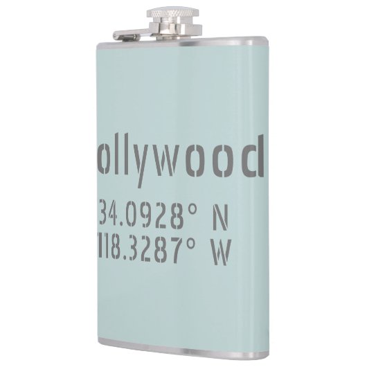 Hollywood Latitude Longitude Heupfles (Links)