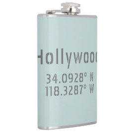 Hollywood Latitude Longitude Heupfles