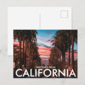 Hollywood, Los Angeles, Californië Briefkaart (Voorkant / Achterkant)