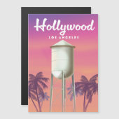 Hollywood Los Angeles Reisposter (Voorkant / Achterkant)