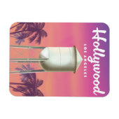 Hollywood Los Angeles Reisposter Magneet (Horizontaal)