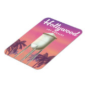 Hollywood Los Angeles Reisposter Magneet (Linkerzijde)