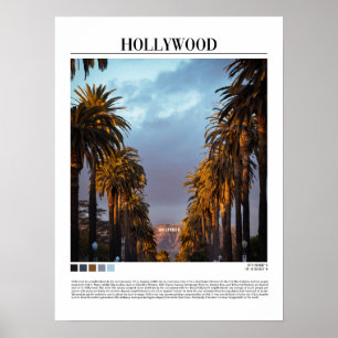 Hollywood - Los Angeles (Verenigde Staten) Poster