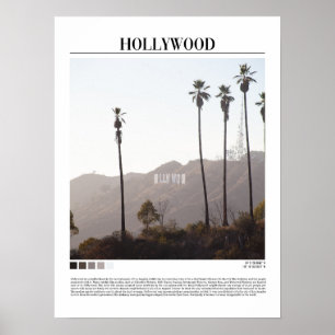 Hollywood - Los Angeles (Verenigde Staten) Poster