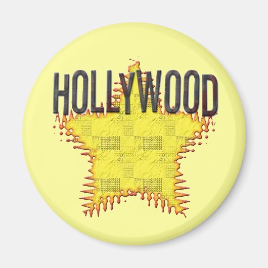 Hollywood Magnet. Magneet (Voorkant)