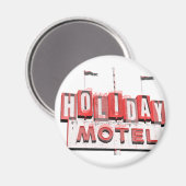  Hollywood Motel Sign Magneet (Voorkant / Achterkant)