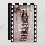 Hollywood Movie Cinema Film Photography Sweet 16  Kaart<br><div class="desc">Dit kan voor om het even welke gebeurtenis worden aangepast.</div>