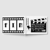 Hollywood Movie Clapboard Wedding Guest Book Gastenboek (Volledig)