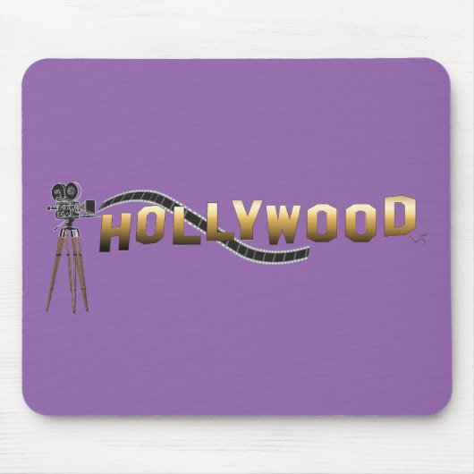 Hollywood-Movie Director Camera Muismat (Voorkant)