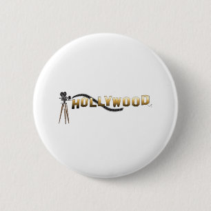 Hollywood-Movie Director Camera Ronde Button 5,7 Cm