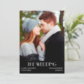 Hollywood Movie Poster Foto Weddenschap Save The Date (Staand voorkant)