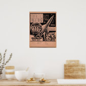  Hollywood Movie Poster Vlucht naar Mars (Keuken)