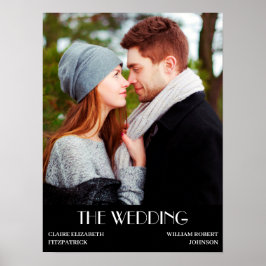 Hollywood Movie Poster Weddenschap Welkomstteken