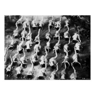 Hollywood Musical Chorus Girls Perfect Poster