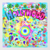 Hollywood Mystic Dance Raamsticker (Vel)