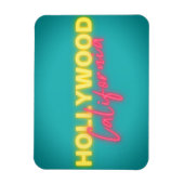 Hollywood  Neon Lights Magneet (Verticaal)