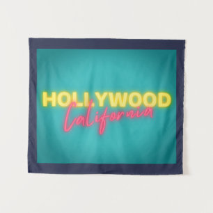 Hollywood  Neon Lights Wandkleed