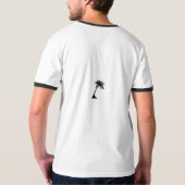 Hollywood Neon Logo Palm Tree T-shirt (Achterkant volledig)